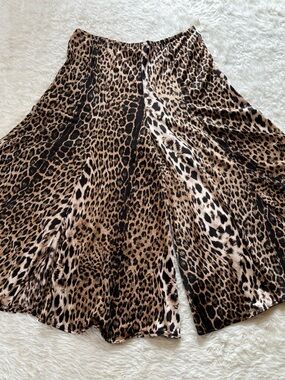 Vintage Joseph Ribkoff Culotte Pants Slit Wide Leg Size 10 Canada